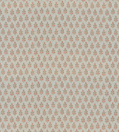 Poppy Sprig Fabric by GP & J Baker Aqua/Blush