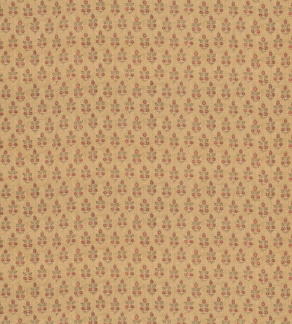 Poppy Sprig Fabric by GP & J Baker Ochre