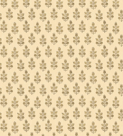 Poppy Sprig Wallpaper by GP & J Baker Parchment