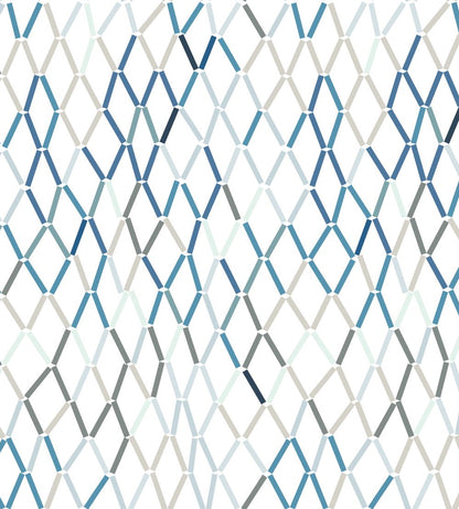 Porto Wallpaper by Christopher Farr Cloth Cobalt