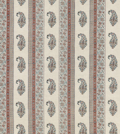 Portobello Fabric by GP & J Baker Red/Blue