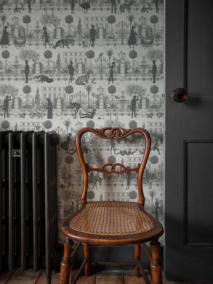 Portobello Parade Wallpaper by Divine Savages in Big Smoke, room setting