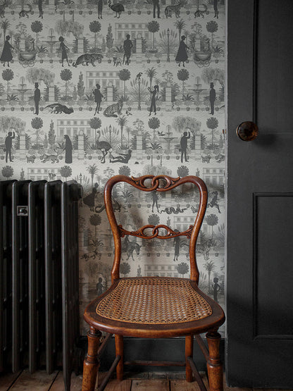 Portobello Parade Wallpaper by Divine Savages in Big Smoke, room setting