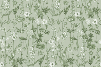 Posie Green wallpaper by Hovia