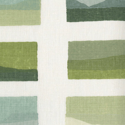 Postcards Handblock Fabric by Galbraith & Paul in Spring
