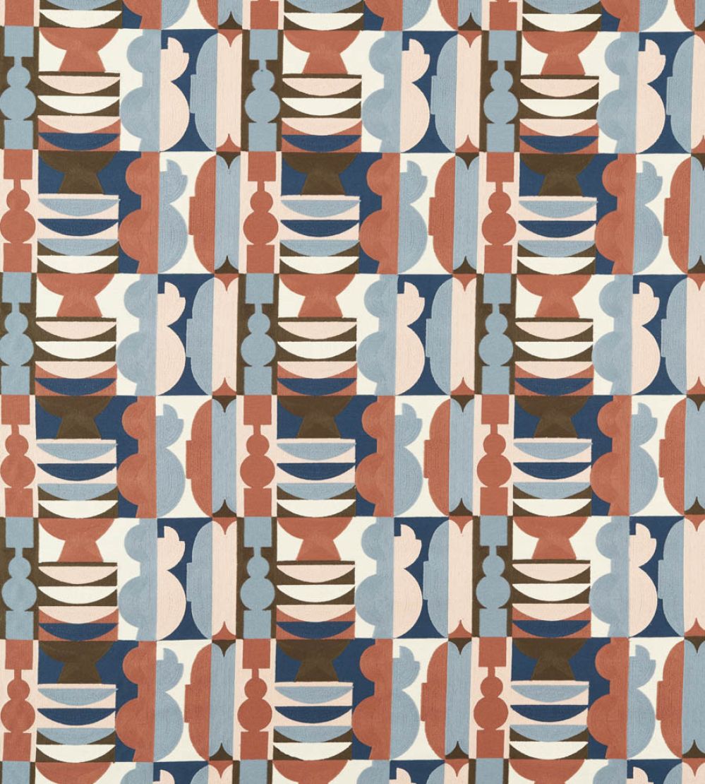 Pot Shop Fabric by Harlequin Rose/Pacific