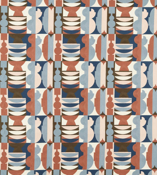 Pot Shop Fabric by Harlequin Rose/Pacific