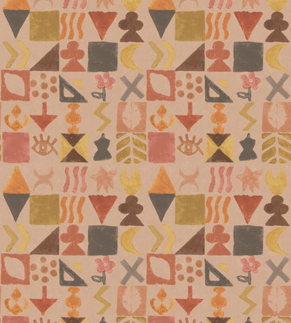 Potato Print Wallpaper by GP & J Baker Plaster