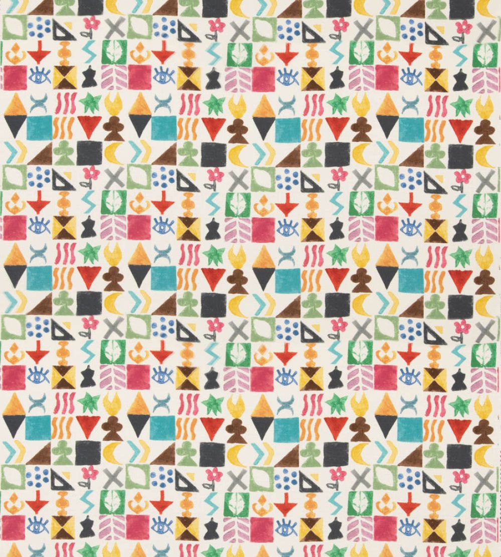 Potato Print Fabric by GP & J Baker Jewel