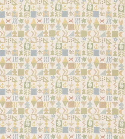 Potato Print Fabric by GP & J Baker Sage