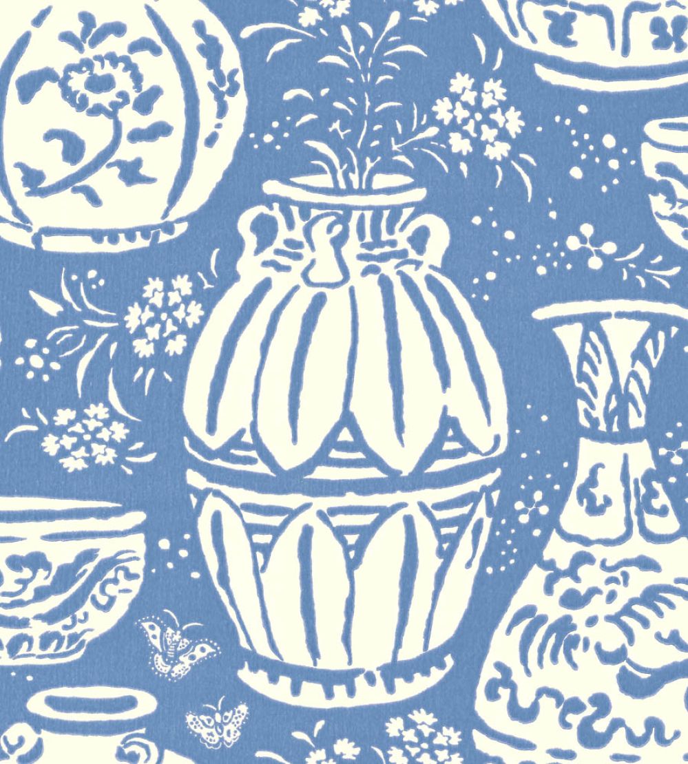 Pottery Wallpaper by Langelid Von Bromssen Mediterranean
