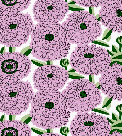 Primavera Wallpaper by Marimekko Pink