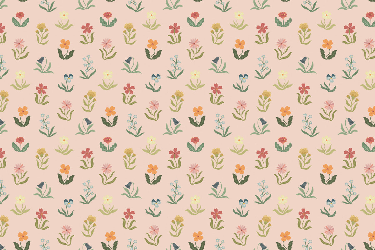 Primrose Pink mural by Hovia