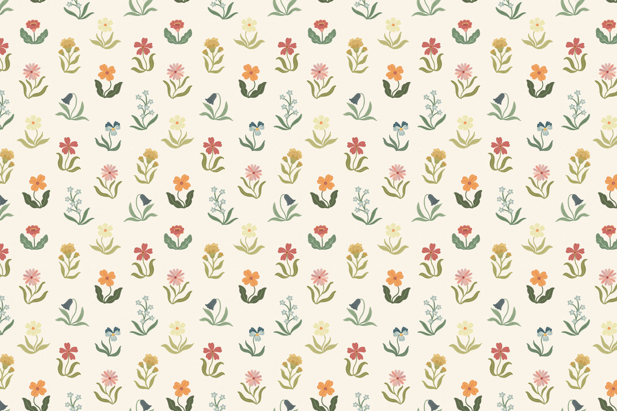 Primrose Neutral mural by Hovia
