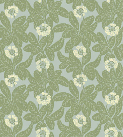 Primula Wallpaper by Langelid Von Bromssen Field Green
