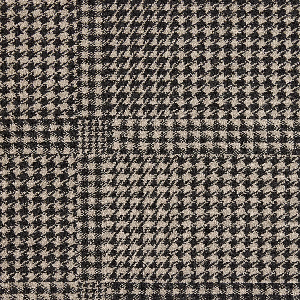 Prince de Galles Rug by Pierre Frey in Noir/Blanc (FT143003)