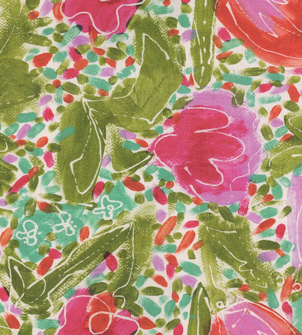 Princess Garden Fabric by MINDTHEGAP Green