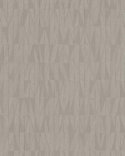 Prisma contract wallcovering by Coordonné in Nickel, flat pattern view