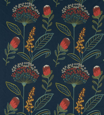 Protini Fabric by Clarke & Clarke Midnight