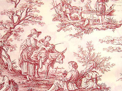 Provence Fabric by Titley & Marr in Plum