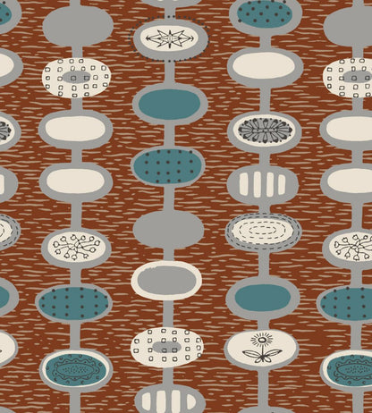Provence Wallpaper by Mini Moderns Chestnut