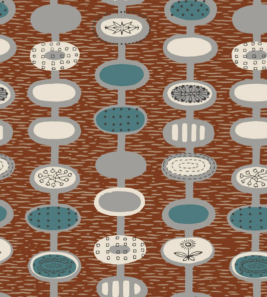 Provence Wallpaper by Mini Moderns Chestnut