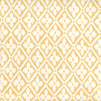 Puccini Inca on Almost White wallpaper by Quadrille