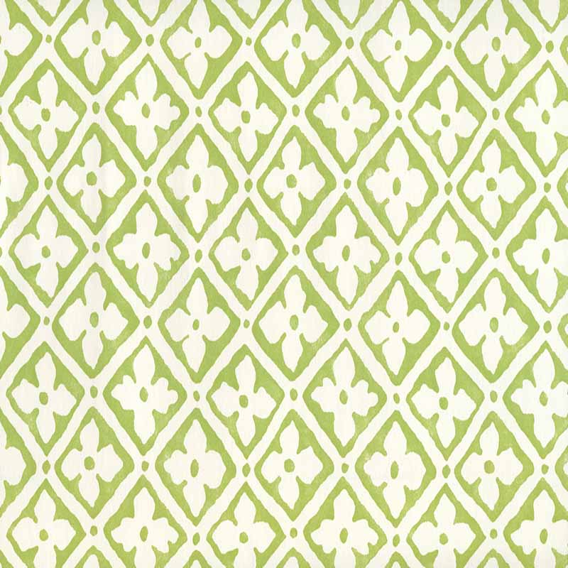 Puccini New Apple on Almost White wallpaper by Quadrille