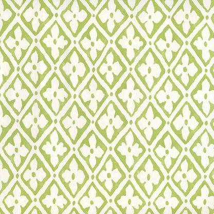 Puccini New Apple on Almost White wallpaper by Quadrille