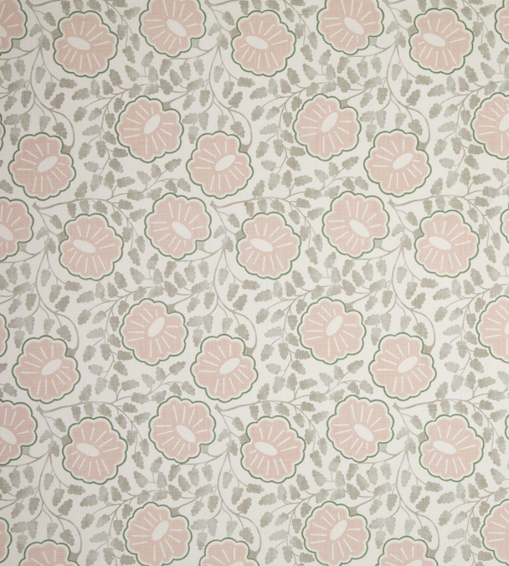 Punch Paisley Fabric by Christopher Farr Cloth Olive