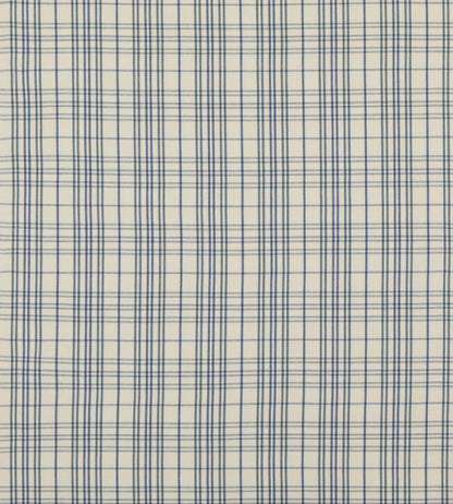 Purbeck Check Fabric by Baker Lifestyle Blue