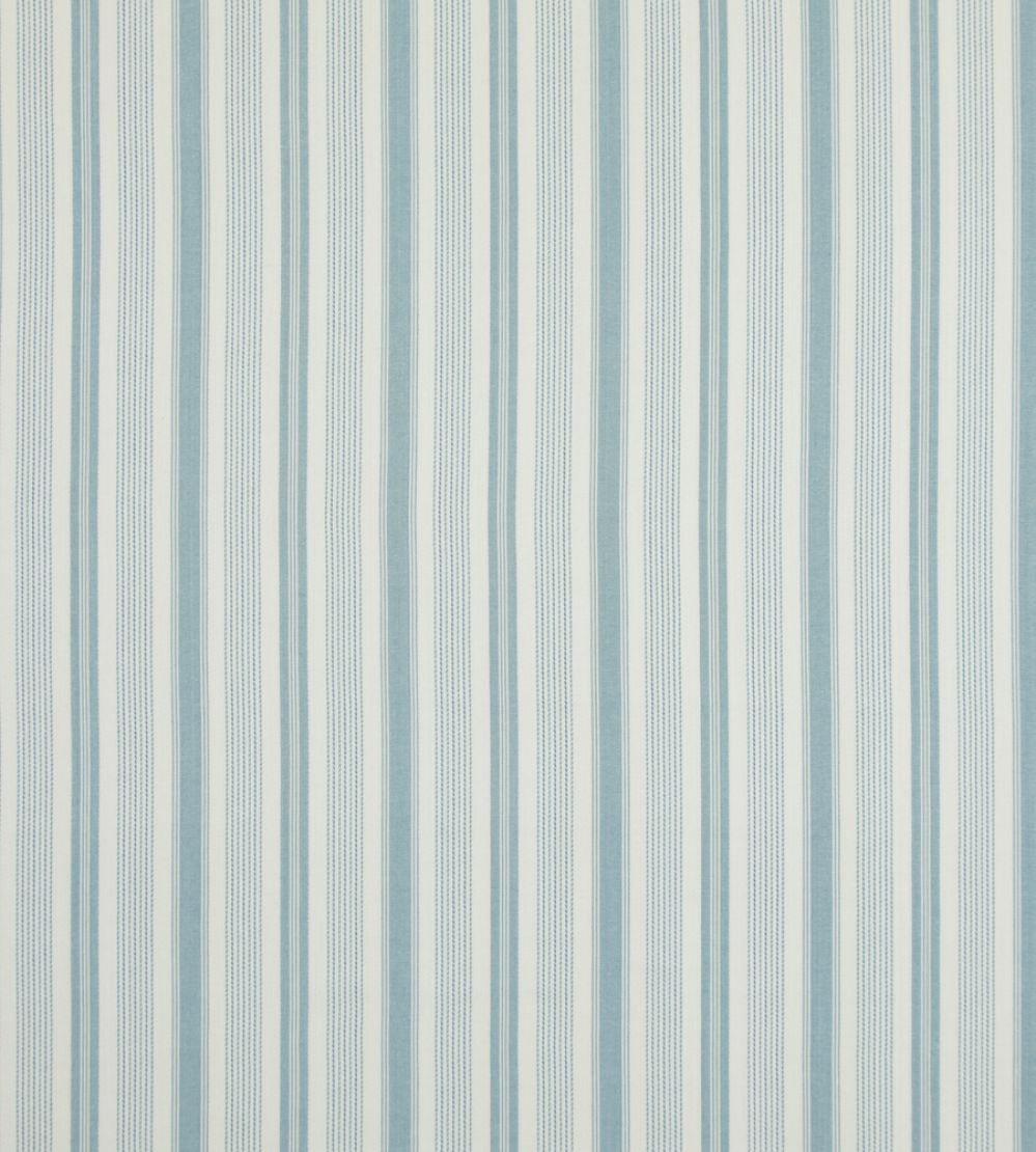 Purbeck Stripe Fabric by Baker Lifestyle Aqua