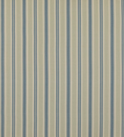 Purbeck Stripe Fabric by Baker Lifestyle Blue/Green