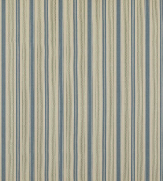 Purbeck Stripe Fabric by Baker Lifestyle Blue/Green