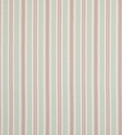 Purbeck Stripe Fabric by Baker Lifestyle Pink/Green