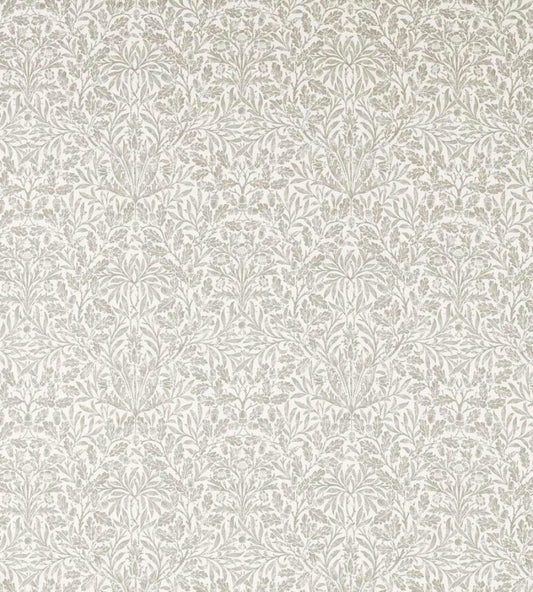 Pure Acorn Wide Width Fabric by Morris & Co Stone
