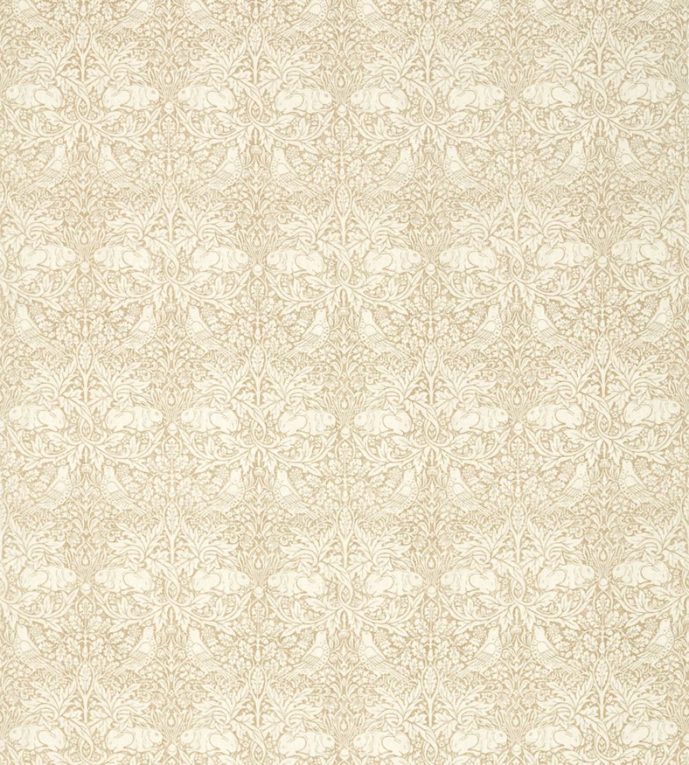 Pure Brer Rabbit Fabric by Morris & Co Flax