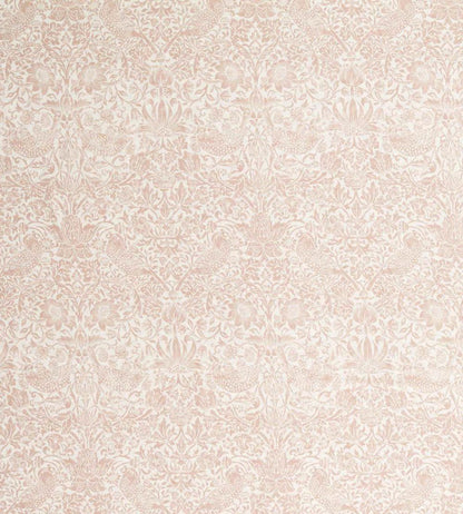 Pure Strawberry Thief Sheer Wide Width Fabric by Morris & Co Blush