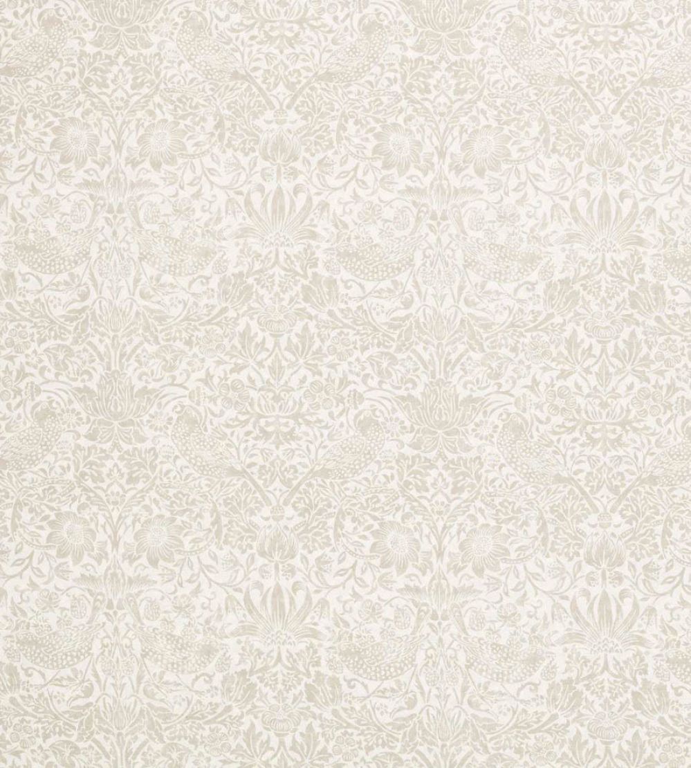Pure Strawberry Thief Sheer Wide Width Fabric by Morris & Co Linen