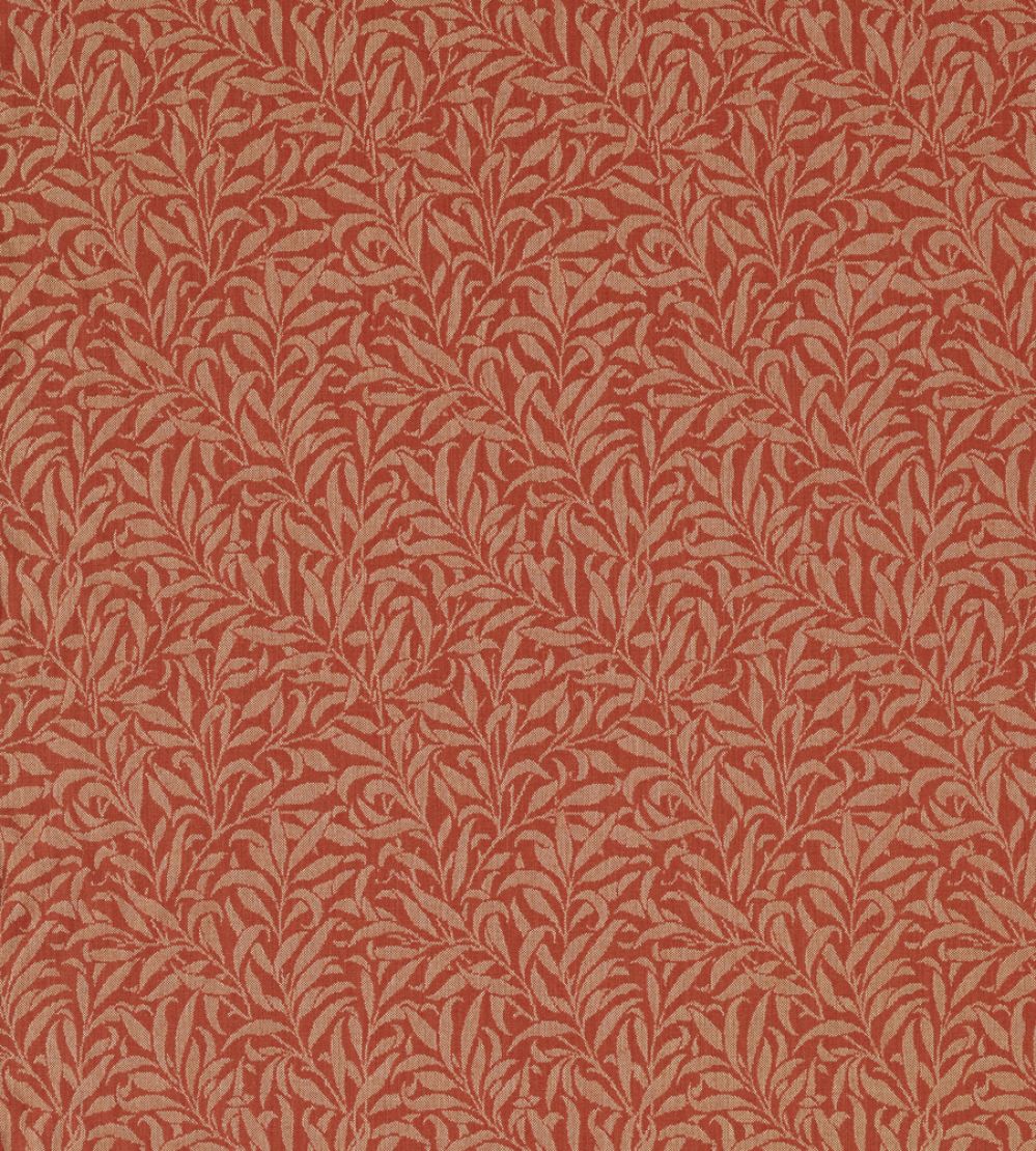 Pure Willow Boughs Weave Fabric by Morris & Co Russet