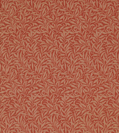 Pure Willow Boughs Weave Fabric by Morris & Co Russet