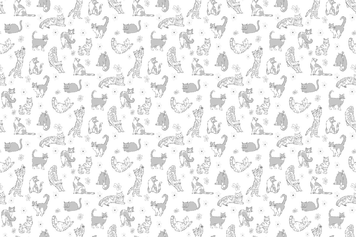 Purfect Grey mural by Hovia