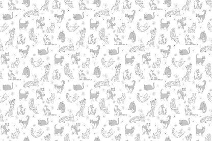 Purfect Grey mural by Hovia