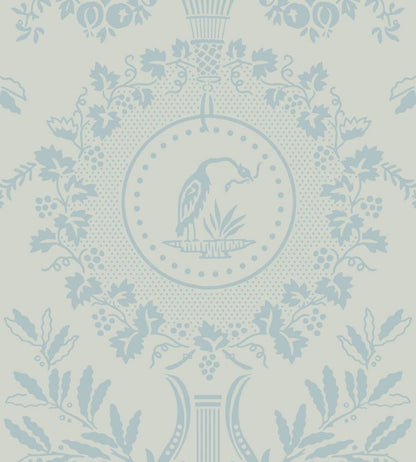 Purnon Wallpaper by Farrow & Ball Pale Powder