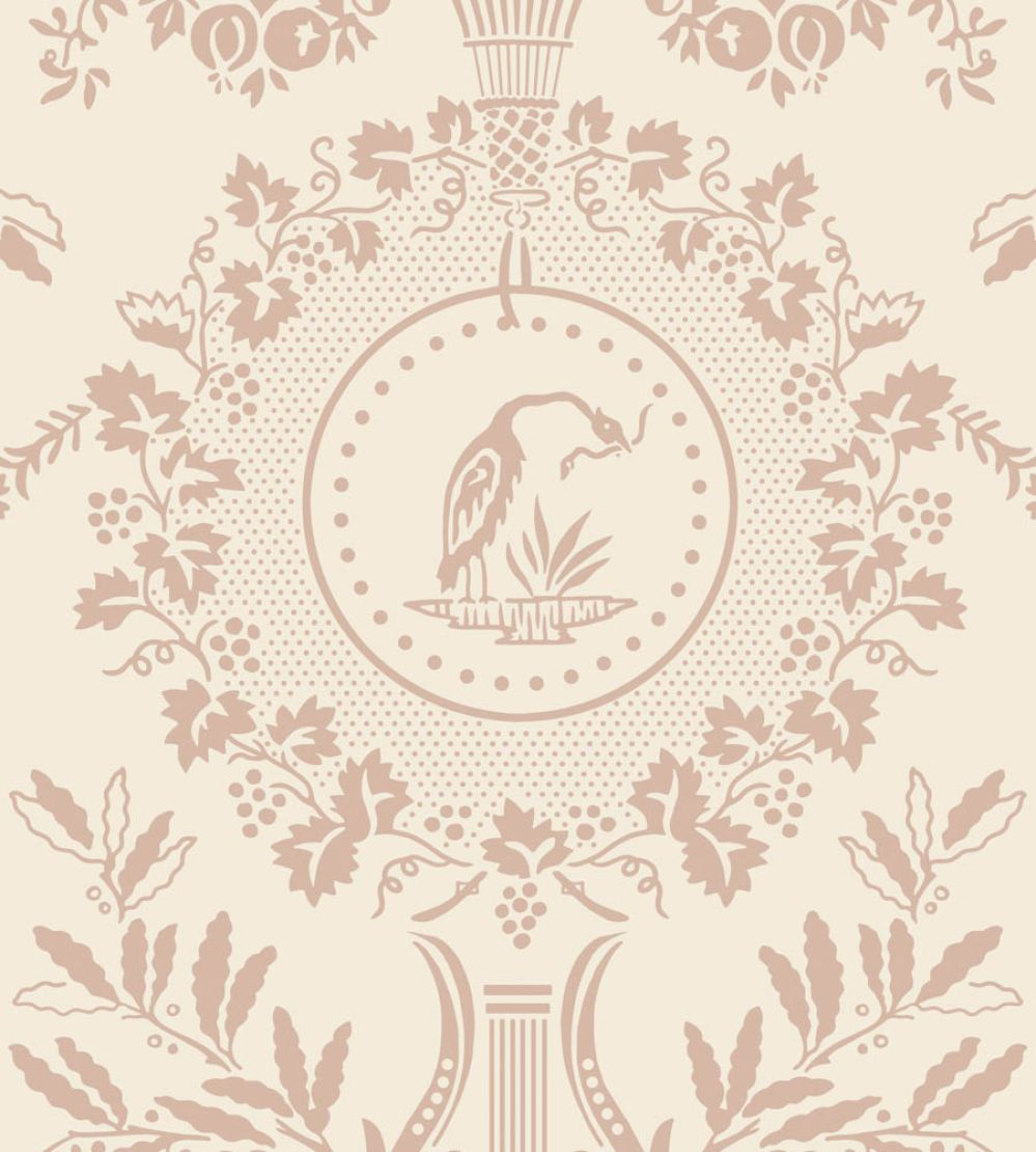 Purnon Wallpaper by Farrow & Ball Pointing / Setting Plaster