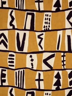 Qillqay Fabric by Pierre Frey in Camel (F3856002)