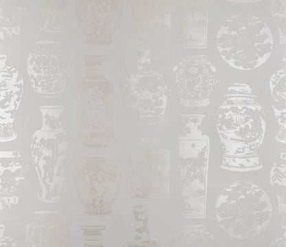 Qinghua Grand Wallpaper by Pierre Frey in Neige (FP080001)