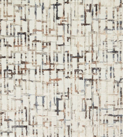 Quadrata Fabric by Clarke & Clarke Ivory