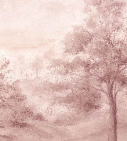 Quarlton Blush Pink mural by Woodchip & Magnolia