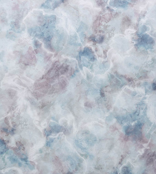 Quartz Wallpaper by 1838 Wallcoverings Blue Dusk